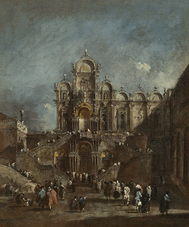 Veduta del Campo San Zanipolo a Venezia - National Gallery of Arts, Washington